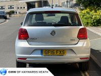 USED 2015 15 VOLKSWAGEN POLO 1.0 BlueMotion Tech SE Hatchback 5dr Petrol Manual Euro 6 (s/s) (60 ps) FULL SERVICE HISTORY RECORD!