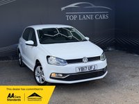 USED 2017 17 VOLKSWAGEN POLO 1.2 TSI BlueMotion Tech Match Edition Euro 6 (s/s) 5dr SERVICE HISTORY
