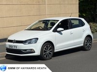 USED 2014 64 VOLKSWAGEN POLO 1.2 TSI BlueMotion Tech SE Hatchback 5dr Petrol Manual Euro 6 (s/s) (90 ps) EXCELLENT SERVICE HISTORY