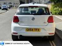 USED 2014 64 VOLKSWAGEN POLO 1.2 TSI BlueMotion Tech SE Hatchback 5dr Petrol Manual Euro 6 (s/s) (90 ps) EXCELLENT SERVICE HISTORY