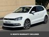 USED 2014 64 VOLKSWAGEN POLO 1.2 TSI BlueMotion Tech SE Hatchback 5dr Petrol Manual Euro 6 (s/s) (90 ps) EXCELLENT SERVICE HISTORY