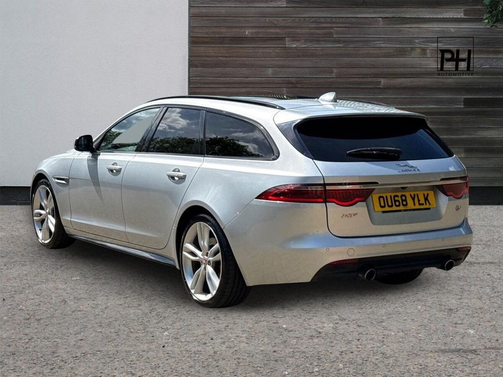 USED 2018 68 JAGUAR XF 3.0d V6 S Sportbrake 5dr Diesel Auto Euro 6 (s/s) (300 ps) PANORAMIC ROOF|TOW BAR|PRIVACY