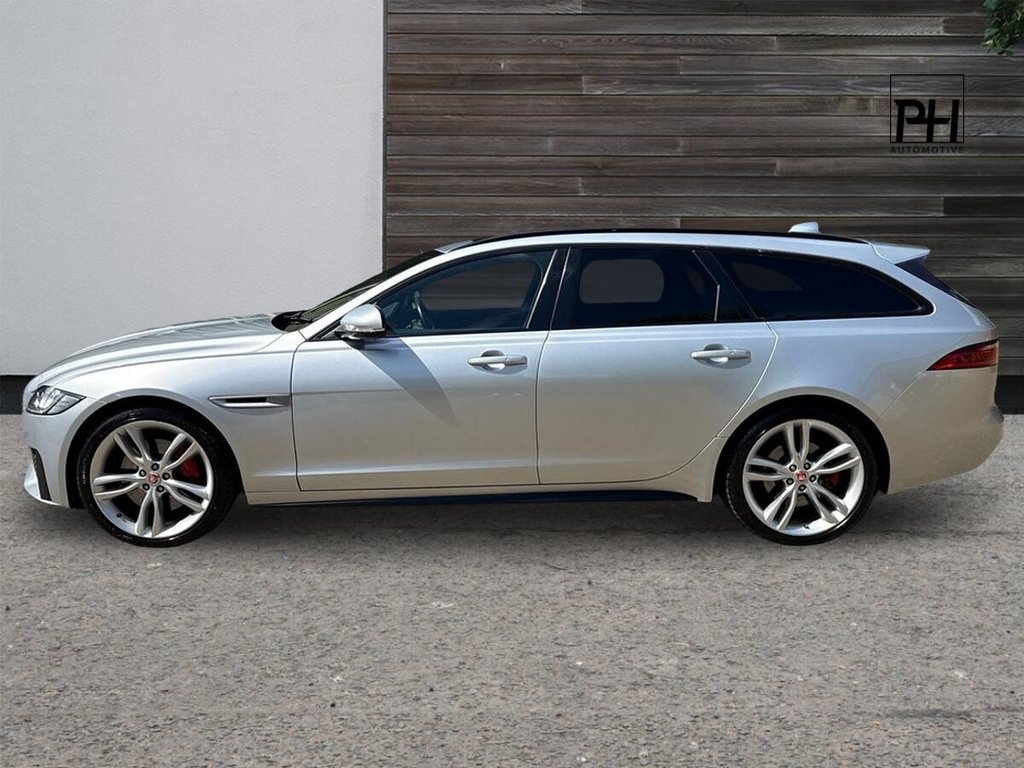 USED 2018 68 JAGUAR XF 3.0d V6 S Sportbrake 5dr Diesel Auto Euro 6 (s/s) (300 ps) PANORAMIC ROOF|TOW BAR|PRIVACY