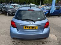 USED 2016 16 TOYOTA YARIS 1.0 VVT-i Active Hatchback 5dr Petrol Manual Euro 6 (69 ps) 