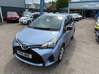 USED 2016 16 TOYOTA YARIS 1.0 VVT-i Active Hatchback 5dr Petrol Manual Euro 6 (69 ps) 