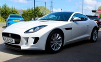 PRE-OWNED 2016 16 JAGUAR F-TYPE 3.0 V6 Coupe 2dr Petrol Auto Euro 6 (s/s) (340 ps) Polaris White, Black Leather and Suede Cloth, Panoramic Glass Sunroof (&pound;1280 option), Cruise Control With Adaptive Speed Limiter (&pound;360 option), Switchable Active Sports Exhaust (&pound;360 option), Reverse Park Camera With Guidance (&pound;265 option), Front Parking Aid (&pound;250 option), Satalite Navigation, Auto Dimming Rear View Mirror, Bluetooth, DAB Radio, Dynamic Mode, Rain Sensing Windscreen Wipers, Deployable Rear Spoiler, Sports Seats, Electric Adjustable Steering Column, Tyre Pressure Monitor, 2 Keys