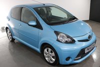 USED 2014 14 TOYOTA AYGO 1.0 VVT-i Move Hatchback 5dr Petrol Manual Euro 5 (68 ps) FULL SERVICE HISTORY - 2 KEYS - &pound;20 TAX - 60MPG