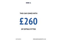 USED 2018 68 MINI HATCH 1.5 Cooper GPF Hatchback 5dr Petrol Manual Euro 6 (s/s) (136 ps) 2 Owners , 2 Keys