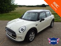 USED 2018 68 MINI COOPER 1.5 Cooper GPF Hatchback 5dr Petrol Manual Euro 6 (s/s) (136 ps) 2 Owners , 2 Keys