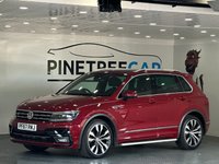 USED 2018 67 VOLKSWAGEN TIGUAN 2.0 TDI R-Line SUV 5dr Diesel DSG Euro 6 (s/s) (150 ps) 