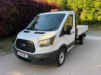USED 2018 18 FORD TRANSIT 2.0 350 EcoBlue Tipper 2dr Diesel Manual RWD L2 H1 Euro 6 (DRW) (130 ps) FORD TIPPING BODY, CAMBELT CHANGED