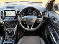 USED 2017 67 FORD KUGA 2.0 TDCi Titanium SUV 5dr Diesel Manual Euro 6 (s/s) (150 ps) This 2017 Ford Kuga Titanium finished in Metallic Grey has covered 63k miles and comes with a good service history, recently serviced on 31st January 2026.  Sat nav & Bluetooth - Cruise control - Rear parking sensors - Heated front screen - Climate control - Electric folding mirrors  A comfortable, practical SUV that&rsquo;s ULEZ & CAZ compliant and ready to drive away.