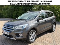 USED 2017 67 FORD KUGA 2.0 TDCi Titanium SUV 5dr Diesel Manual Euro 6 (s/s) (150 ps) This 2017 Ford Kuga Titanium finished in Metallic Grey has covered 63k miles and comes with a good service history, recently serviced on 31st January 2026.  Sat nav & Bluetooth - Cruise control - Rear parking sensors - Heated front screen - Climate control - Electric folding mirrors  A comfortable, practical SUV that&rsquo;s ULEZ & CAZ compliant and ready to drive away.
