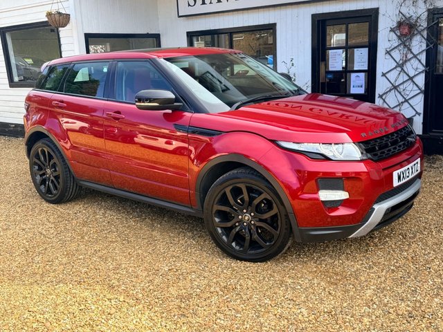 View our LAND ROVER RANGE ROVER EVOQUE