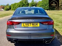USED 2017 67 AUDI RS3 2.5 TFSI Saloon 4dr Petrol S Tronic quattro Euro 6 (s/s) (400 ps) 