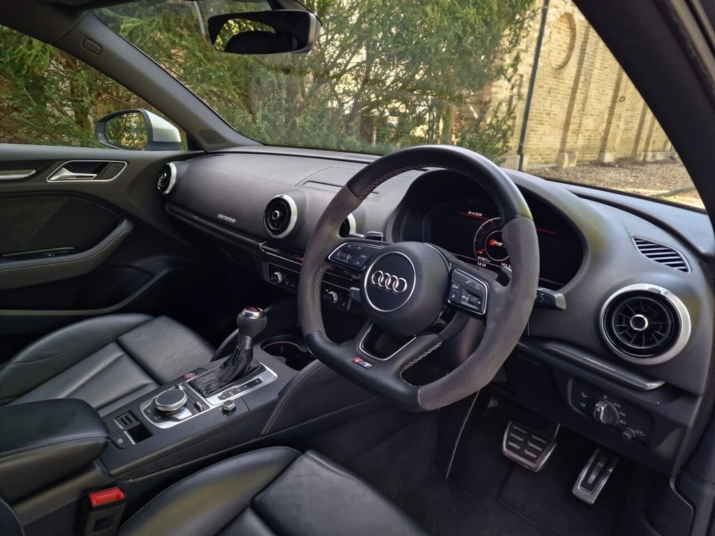 USED 2017 67 AUDI RS3 2.5 TFSI Saloon 4dr Petrol S Tronic quattro Euro 6 (s/s) (400 ps) 