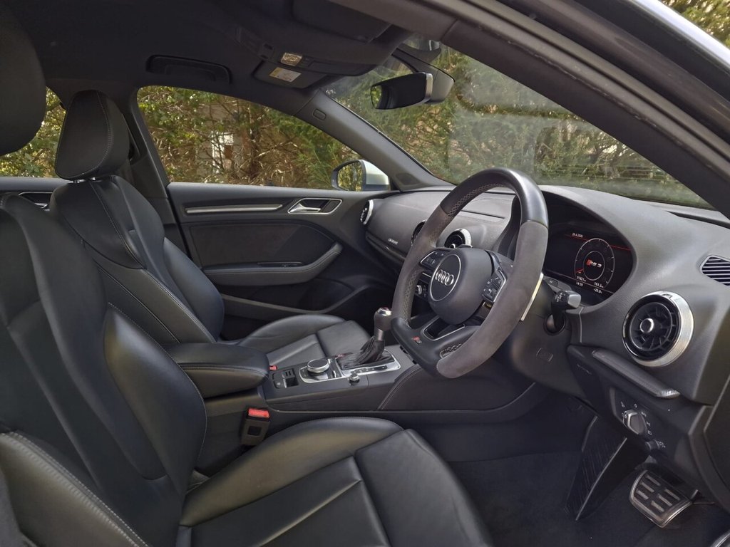 USED 2017 67 AUDI RS3 2.5 TFSI Saloon 4dr Petrol S Tronic quattro Euro 6 (s/s) (400 ps) 