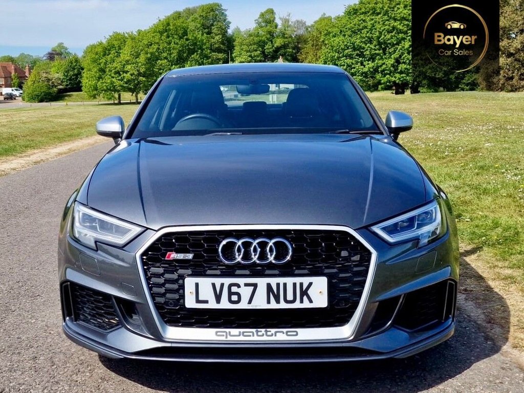 USED 2017 67 AUDI RS3 2.5 TFSI Saloon 4dr Petrol S Tronic quattro Euro 6 (s/s) (400 ps) 