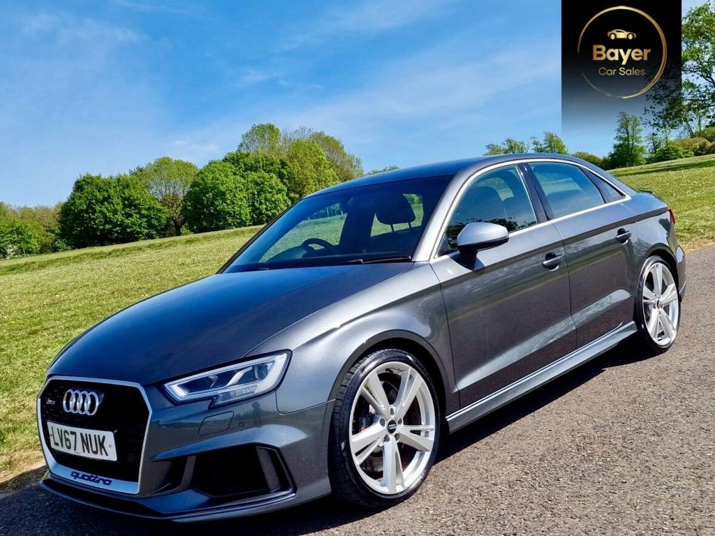 USED 2017 67 AUDI RS3 2.5 TFSI Saloon 4dr Petrol S Tronic quattro Euro 6 (s/s) (400 ps) 