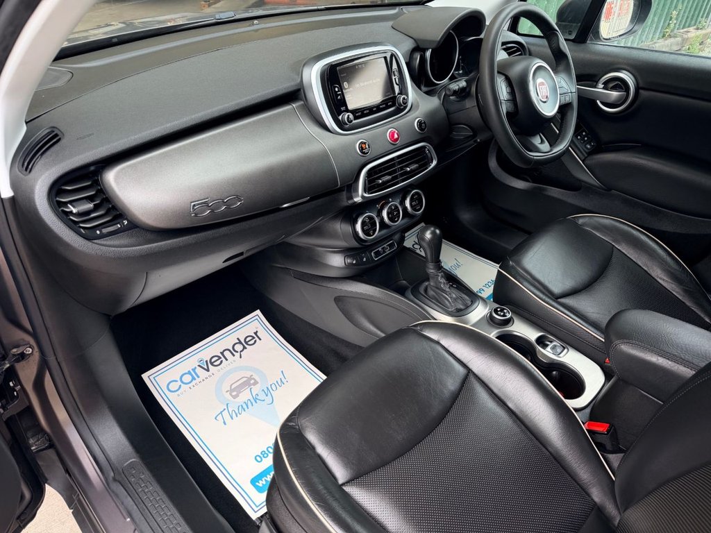 USED 2017 67 FIAT 500X 1.4 MultiAir Cross Plus SUV 5dr Petrol Auto 4WD Euro 6 (s/s) (170 bhp) 4 Services|Heated Seats|SatNav|Sensors|