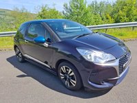 USED 2017 17 DS AUTOMOBILES DS 3 1.2 PureTech Chic Hatchback 3dr Petrol Manual Euro 6 (s/s) (110 ps) FULL SERVICE HISTORY-2 KEYS