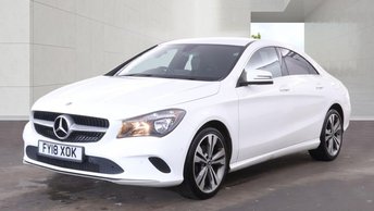 2018 MERCEDES-BENZ CLA 1.6 CLA180 Sport Coupe 4dr Petrol Manual Euro 6 (s/s) (122 ps) &pound;10499.00