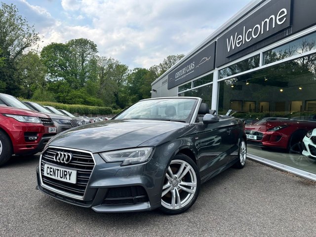 2016 66 Audi A3 Cabriolet 2.0 TFSI S line Convertible 2dr Petrol S Tronic Euro 6 (s/s) (190 ps)
