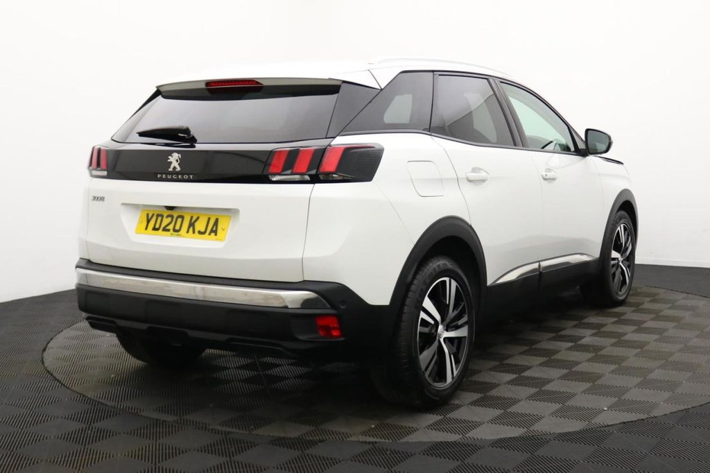 USED 2020 20 PEUGEOT 3008 1.2 PureTech Allure SUV 5dr Petrol Manual Euro 6 (s/s) (130 ps) Sat Nv, Camera, 18" Alloys