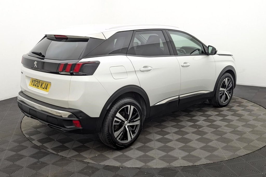 USED 2020 20 PEUGEOT 3008 1.2 PureTech Allure SUV 5dr Petrol Manual Euro 6 (s/s) (130 ps) Sat Nv, Camera, 18" Alloys