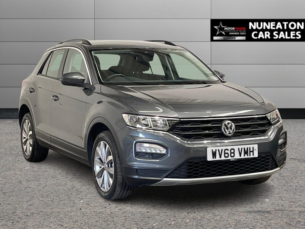USED 2018 VOLKSWAGEN T-ROC 1.0 TSI SE SUV 5dr Petrol Manual Euro 6 (s/s) (115 ps) ULEZ COMPLIANT