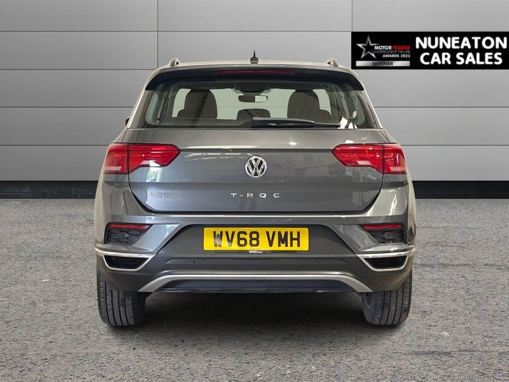 USED 2018 VOLKSWAGEN T-ROC 1.0 TSI SE SUV 5dr Petrol Manual Euro 6 (s/s) (115 ps) ULEZ COMPLIANT