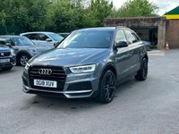 USED 2018 18 AUDI Q3 2.0 TDI Black Edition SUV 5dr Diesel S Tronic quattro Euro 6 (s/s) (150 ps) BY APPOINTMENT ONLY -   Alloy Wheels, Air Con, Sat Nav System, Rear Parking Camera, Cruise Control, S-Line Trim, Heated Seats, Bose Sound System, Rear Privacy Glass, Bluetooth, DAB Radio.