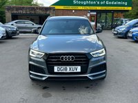 USED 2018 18 AUDI Q3 2.0 TDI Black Edition SUV 5dr Diesel S Tronic quattro Euro 6 (s/s) (150 ps) BY APPOINTMENT ONLY -   Alloy Wheels, Air Con, Sat Nav System, Rear Parking Camera, Cruise Control, S-Line Trim, Heated Seats, Bose Sound System, Rear Privacy Glass, Bluetooth, DAB Radio.