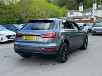 USED 2018 18 AUDI Q3 2.0 TDI Black Edition SUV 5dr Diesel S Tronic quattro Euro 6 (s/s) (150 ps) BY APPOINTMENT ONLY -   Alloy Wheels, Air Con, Sat Nav System, Rear Parking Camera, Cruise Control, S-Line Trim, Heated Seats, Bose Sound System, Rear Privacy Glass, Bluetooth, DAB Radio.