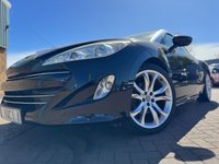 USED 2010 10 PEUGEOT RCZ 1.6 THP GT Coupe Nera Black Petrol Manual Euro 5 (156 ps) Low Low Mileage RCZ with lovely spec inc Climate control Heated Leather Seats Front & Rear Parking Sensors
