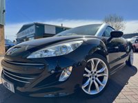 USED 2010 10 PEUGEOT RCZ 1.6 THP GT Coupe Nera Black Petrol Manual Euro 5 (156 ps) Low Low Mileage RCZ with lovely spec inc Climate control Heated Leather Seats Front & Rear Parking Sensors