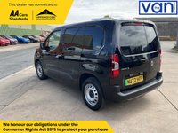 USED 2022 72 VAUXHALL Combo Electric 2300 50kWh Dynamic Panel Van 5dr Electric Auto L1 H1 (7.4kW Charger) (136 ps) High Spec Automatic van