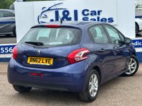 USED 2012 62 PEUGEOT 208 1.2 VTi Active Hatchback 5dr Petrol Manual Euro 5 (82 ps) GREAT SERVICE HISTORY WITH THIS CAR
