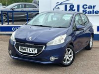 USED 2012 62 PEUGEOT 208 1.2 VTi Active Hatchback 5dr Petrol Manual Euro 5 (82 ps) GREAT SERVICE HISTORY WITH THIS CAR