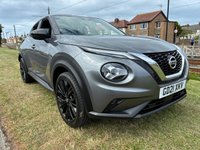 USED 2021 21 NISSAN JUKE 1.0 DIG-T Enigma SUV 5dr Petrol DCT Auto Euro 6 (s/s) (114 ps) 1 OWNER FROM NEW* 4 STAMP NISSAN SERVICE HISTORY* AUTOMATIC* PADDLE SHIFT* SAT NAV* PARKING SENSORS* REVERSING CAMERA* AUTO START / STOP* LANE / SPEED ASSIST* ECO / SPORT MODE* AIR CON