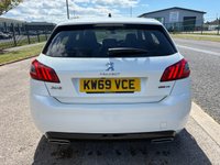 USED 2019 69 PEUGEOT 308 1.5 BlueHDi GT Line Hatchback 5dr Diesel EAT Euro 6 (s/s) (130 ps) 2 OWNERS FROM NEW* SERVICE HISTORY* SAT NAV* PANORAMIC ROOF* PARKING SENSORS* REVERSING CAMERA* ELECTRIC HANDBRAKE* CRUISE CONTROL* AUTO START / STOP*  6 SPEED* TRACTION CONTROL* PART LEATHER* DUAL CLIMATE CONTROL WITH AIR CON