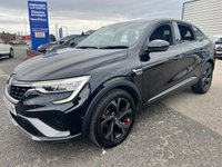 USED 2022 22 RENAULT ARKANA 1.3 TCe MHEV r.s. line SUV 5dr Petrol EDC 2WD Euro 6 (s/s) (140 ps) SERVICE HISTORY* 3 STAMPS* AUTOMATIC* PADDLE SHIFT* PART LEATHER AND SUEDE INTERIOR* SAT NAV* REVERSING CAMERA* CRUISE CONTROL* HEATED STEERING WHEEL* HEATED FRONT SEATS* AUTO START/STOP* AUTO HOLD* ELECTRIC HANDBRAKE*