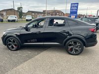 USED 2022 22 RENAULT ARKANA 1.3 TCe MHEV r.s. line SUV 5dr Petrol EDC 2WD Euro 6 (s/s) (140 ps) SERVICE HISTORY* 3 STAMPS* AUTOMATIC* PADDLE SHIFT* PART LEATHER AND SUEDE INTERIOR* SAT NAV* REVERSING CAMERA* CRUISE CONTROL* HEATED STEERING WHEEL* HEATED FRONT SEATS* AUTO START/STOP* AUTO HOLD* ELECTRIC HANDBRAKE*