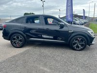 USED 2022 22 RENAULT ARKANA 1.3 TCe MHEV r.s. line SUV 5dr Petrol EDC 2WD Euro 6 (s/s) (140 ps) SERVICE HISTORY* 3 STAMPS* AUTOMATIC* PADDLE SHIFT* PART LEATHER AND SUEDE INTERIOR* SAT NAV* REVERSING CAMERA* CRUISE CONTROL* HEATED STEERING WHEEL* HEATED FRONT SEATS* AUTO START/STOP* AUTO HOLD* ELECTRIC HANDBRAKE*