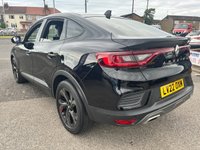 USED 2022 22 RENAULT ARKANA 1.3 TCe MHEV r.s. line SUV 5dr Petrol EDC 2WD Euro 6 (s/s) (140 ps) SERVICE HISTORY* 3 STAMPS* AUTOMATIC* PADDLE SHIFT* PART LEATHER AND SUEDE INTERIOR* SAT NAV* REVERSING CAMERA* CRUISE CONTROL* HEATED STEERING WHEEL* HEATED FRONT SEATS* AUTO START/STOP* AUTO HOLD* ELECTRIC HANDBRAKE*