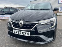 USED 2022 22 RENAULT ARKANA 1.3 TCe MHEV r.s. line SUV 5dr Petrol EDC 2WD Euro 6 (s/s) (140 ps) SERVICE HISTORY* 3 STAMPS* AUTOMATIC* PADDLE SHIFT* PART LEATHER AND SUEDE INTERIOR* SAT NAV* REVERSING CAMERA* CRUISE CONTROL* HEATED STEERING WHEEL* HEATED FRONT SEATS* AUTO START/STOP* AUTO HOLD* ELECTRIC HANDBRAKE*