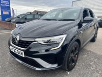 USED 2022 22 RENAULT ARKANA 1.3 TCe MHEV r.s. line SUV 5dr Petrol EDC 2WD Euro 6 (s/s) (140 ps) SERVICE HISTORY* 3 STAMPS* AUTOMATIC* PADDLE SHIFT* PART LEATHER AND SUEDE INTERIOR* SAT NAV* REVERSING CAMERA* CRUISE CONTROL* HEATED STEERING WHEEL* HEATED FRONT SEATS* AUTO START/STOP* AUTO HOLD* ELECTRIC HANDBRAKE*