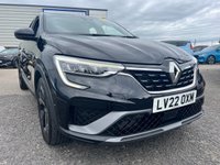USED 2022 22 RENAULT ARKANA 1.3 TCe MHEV r.s. line SUV 5dr Petrol EDC 2WD Euro 6 (s/s) (140 ps) SERVICE HISTORY* 3 STAMPS* AUTOMATIC* PADDLE SHIFT* PART LEATHER AND SUEDE INTERIOR* SAT NAV* REVERSING CAMERA* CRUISE CONTROL* HEATED STEERING WHEEL* HEATED FRONT SEATS* AUTO START/STOP* AUTO HOLD* ELECTRIC HANDBRAKE*