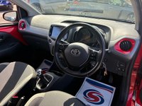 USED 2020 70 TOYOTA AYGO 1.0 VVT-i x-trend Hatchback 5dr Petrol Manual Euro 6 (Safety Sense) (71 ps) 2 OWNERS FROM NEW* FULL TOYOTA SERVICE HISTORY* REVERSING CAMERA* COLLISION / LANE ASSIST* AIR CON* BLUETOOTH PHONE AND AUDIO* DAB* AUX* USB* REMOTE CENTRAL LOCKING WITH 2 KEYS