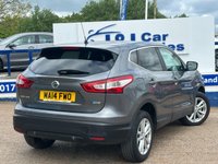USED 2014 14 NISSAN QASHQAI 1.6 dCi Acenta Premium SUV 5dr Diesel Manual 2WD Euro 5 (s/s) (130 ps) GREAT SERVICE HISTORY WITH THIS CAR